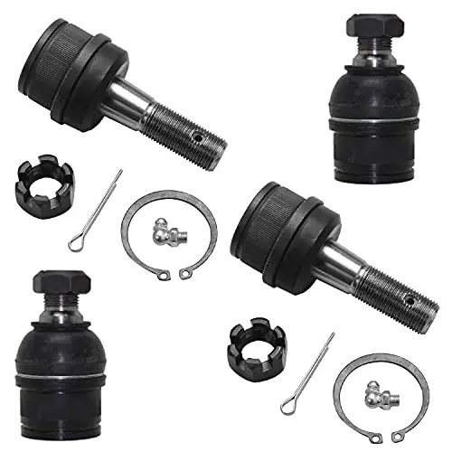 Detroit Axle - 4WD Front Upper Lower Ball Joints...