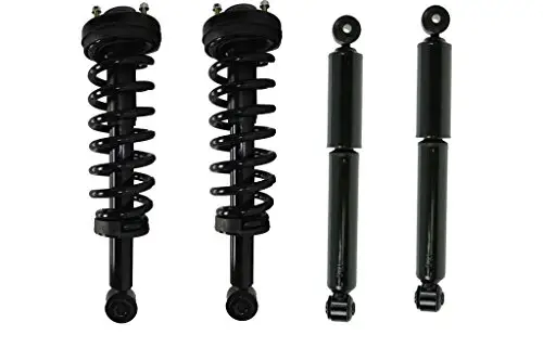 DTA 70018 Full Set 2 Front Complete Struts with Springs...