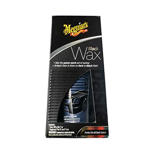 Meguiar’s Black Wax – Black Car Wax Creates Deep...