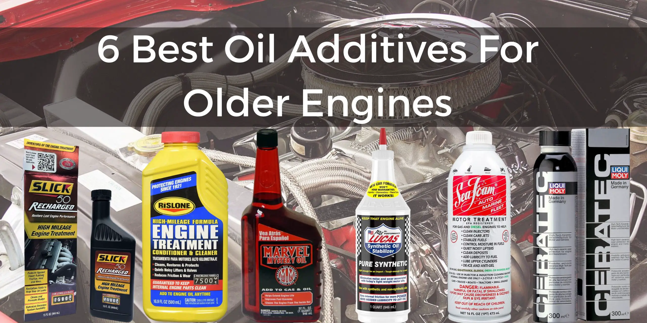Best Oil Additives for Older Engines