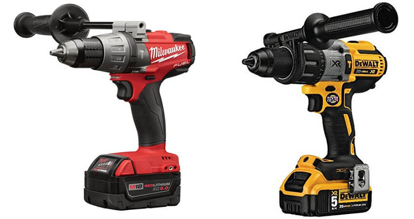 dewalt 20v vs milwaukee m18