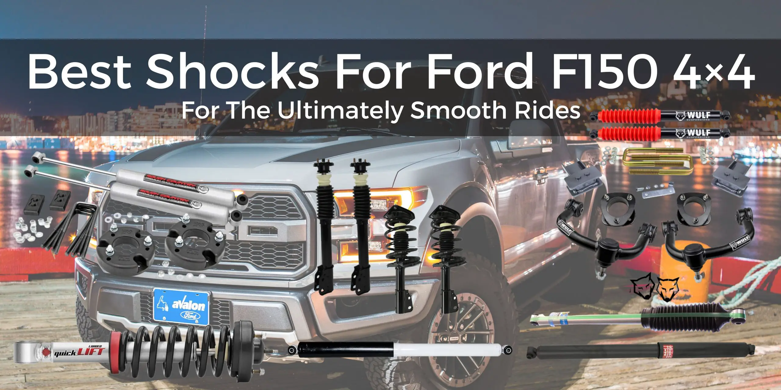 Best Shocks for Ford F150 4x4
