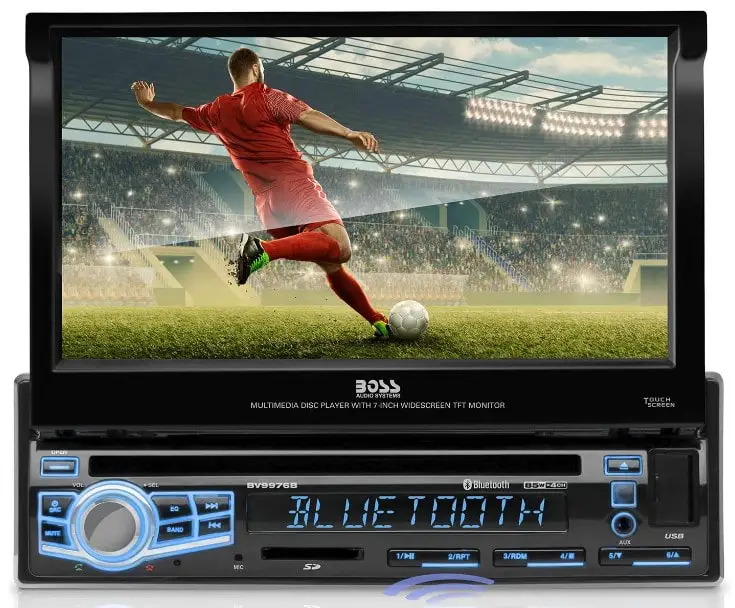 BOSS Audio Systems BV9976B flip out car stereo