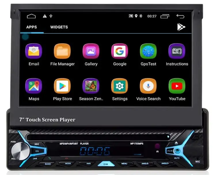 CAMECHO Android 10.0 flip out head unit