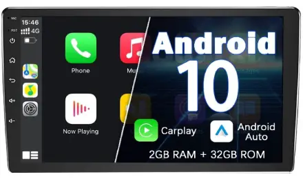 Binize Android 10 Double Din Car Stereo 