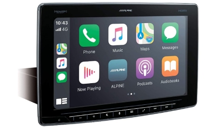 Alpine iLX-F411 - overall the best single din head unit for sound quality